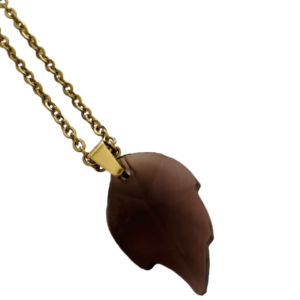 Brown Leaf Pendant