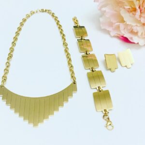 Golden Harmony Jewelry Set