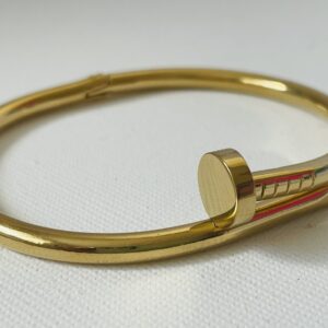 Gold Nail Bangle