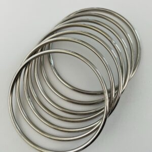 Silver Sound Bangles