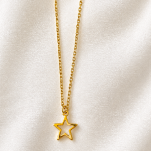 Dream Star Pendant Necklace - Stainless Steel Necklace