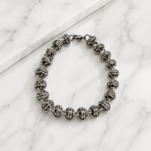 Chainmail Bracelet - Stainless Steel Silver Jewelry