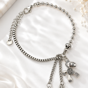 Horse Eclectic Bracelet - Stainless Steel Charm Bracelet