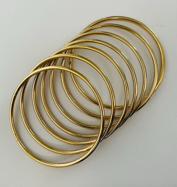 Gold Stainless Steel Bangles