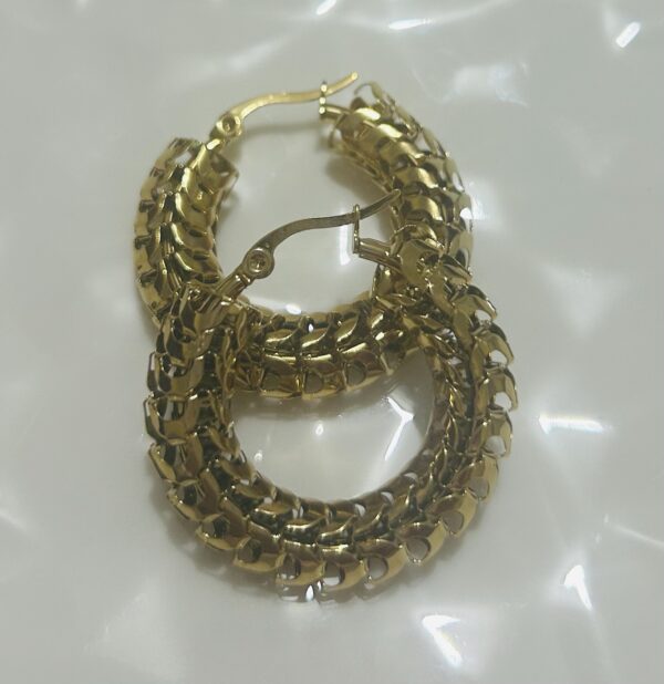 Bold Gold Hoops