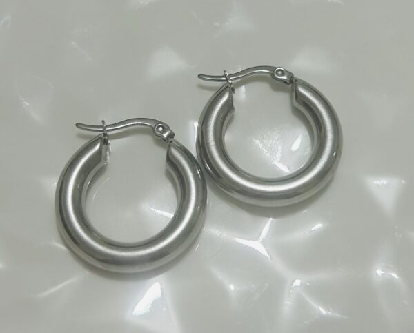 Versatile Silver Hoops