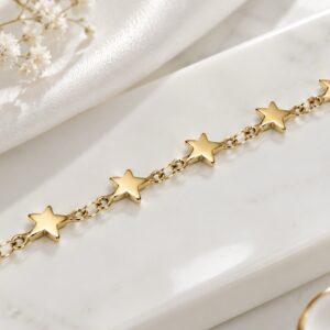 Starry Anklet - Stainless Steel