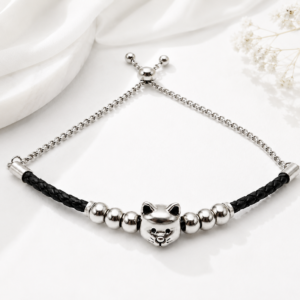 Paw Print Bracelet - Stainless Steel