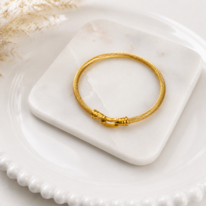 Luxe Cable Elegance Bangle