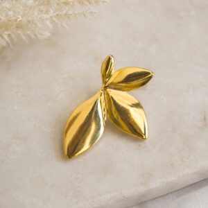 Golden Leaf Stainless Steel