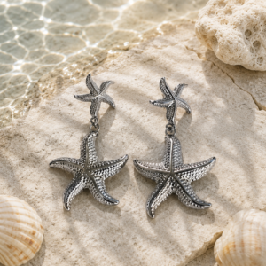 Ocean Glow Starfish Earrings